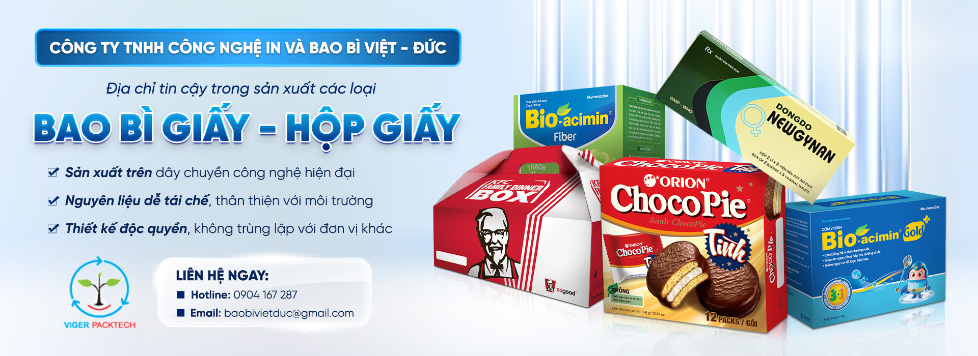 CÔNG TY TNHH CÔNG NGHỆ IN VÀ BAO BÌ VIỆT - ĐỨC